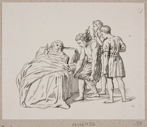 El anciano y sus hijos