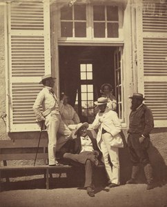 Algunos familiares de Louis Robert, ca. 1860 de Olympe Aguado