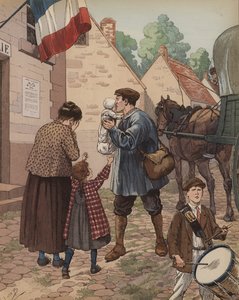 2 de agosto de 1914 de Onfray de Breville Job