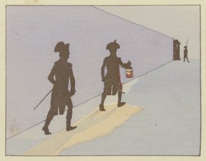 Un teniente en Valence en 1785, Napoleón hacía la patrulla nocturna todos los días
