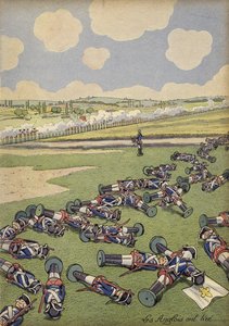 Muertos británicos en la Batalla de Fontenoy