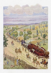 Ilustración para Los viajes de Gulliver