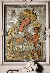 Madonna Odegitria - Icono con Riza de Onofrio Palvisino da Monopoli