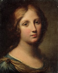 Retrato de una joven de Onorio Marinari