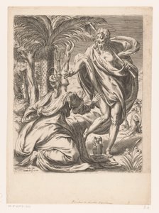 Cristo se aparece a María Magdalena (Noli me tangere) de Orazio de Santis