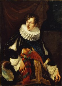 Retrato del Conde Vasily Alekseevich Perovsky 1794-1857 con traje español del siglo XVII, 1809