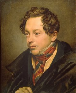 Retrato del artista Pyotr Basin 1794-1881, 1829 de Orest Adamovich Kiprensky