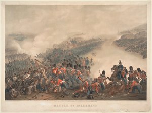 Guerra de Crimea: la batalla de Inkerman - La Batalla de Inkerman el 5 de noviembre de Orlando Norie
