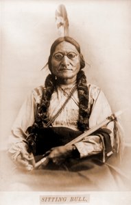 Retrato de Toro Sentado con Calumet de Orlando Scott Goff