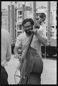 Francis Ford Coppola en el set de 
