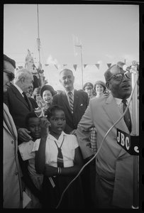 Lyndon B. Johnson en Jamaica