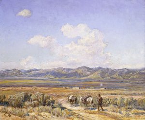 A ocho kilómetros de Taos de Oscar Edward Berninghaus