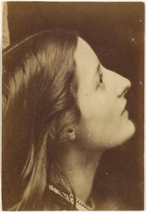 [Retrato de una mujer de perfil] de Oscar Gustave Rejlander