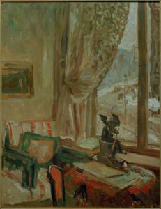 Vista desde la Casa Románica, Berlín de Oskar Moll