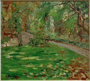 Jardín de Luxemburgo I de Oskar Moll