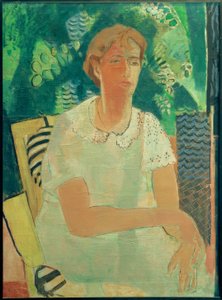 Retrato de Lita al aire libre