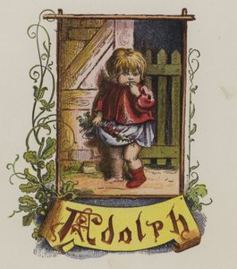Niño pequeño llamado Adolfo