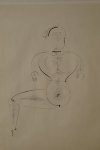 Figura de Lado: Figura H2 Sentada, 1921