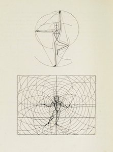 Desde el escenario en la Bauhaus Die Bühne im Bauhaus, 1925 de Oskar Schlemmer
