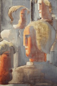 Grupo de Cuatro Cabezas Gris Azul, Folkwang-Estudio III