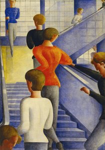 La escalera del Bauhaus de Oskar Schlemmer