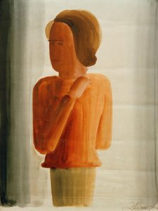 Niño rojo de Oskar Schlemmer
