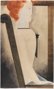 Mujer sentada, 1929 de Oskar Schlemmer