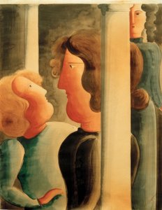Entre columnas de Oskar Schlemmer