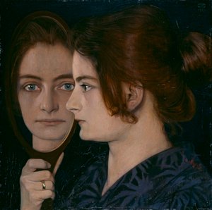 Retrato de la esposa del artista