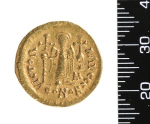 Moneda (reverso) c.534-548 de Ostrogothic Ostrogothic