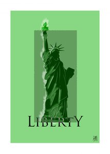 El resplandor verde de Liberty de Osvaldo Russo