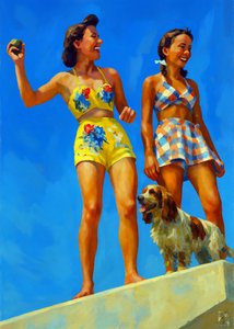 Sonrisas retro de verano de Osvaldo Russo