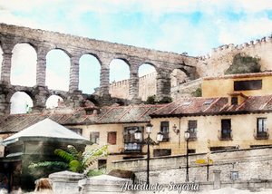 Acueducto romano de Segovia de Osvaldo Russo