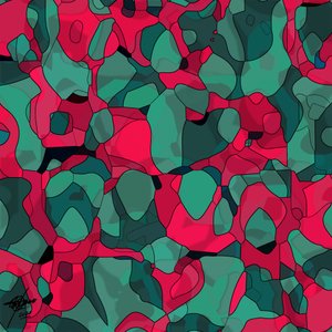 Organismos abstractos y vibrantes de Osvaldo Russo