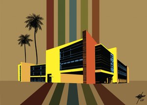 Un complejo turístico de mediados de siglo lleno de vida de Osvaldo Russo