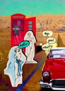 Diálogo vintage en el desierto de Osvaldo Russo