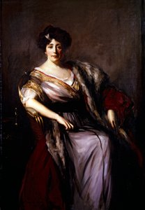 Sra. Holden (pintura) de Oswald Hornby Joseph Birley