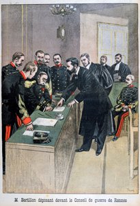 Alphonse Bertillon, oficial de la ley francés de Oswaldo Tofani
