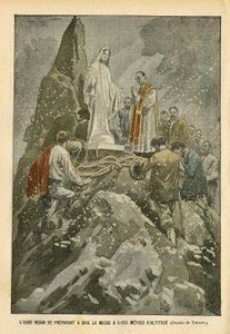Ilustración de Oswaldo Tofani (1849-1915) en Le Pelerin de Oswaldo Tofani