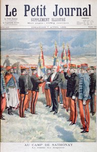 Presentación de los colores, Sathonay-Camp, 1895 de Oswaldo Tofani