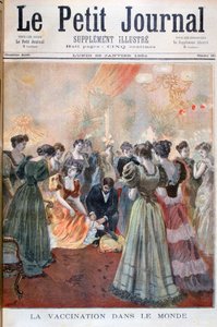 Vacunación contra la viruela, París, 1894 de Oswaldo Tofani