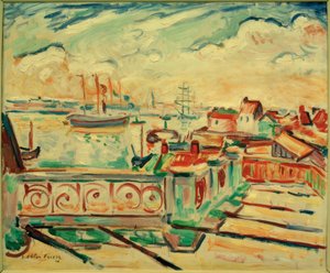 El puerto de Amberes de Othon Friesz