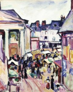 Domingo en Honfleur de Othon Friesz