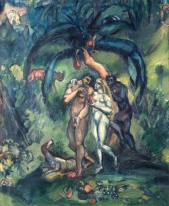 Tentación (Adán y Eva) de Othon Friesz