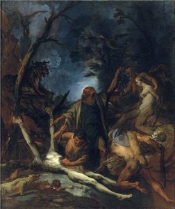 Brujas en una misa negra de Ottaviano Dandini