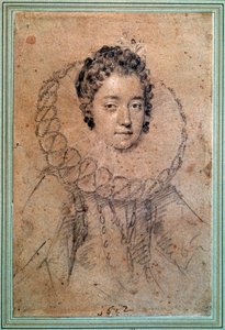 Retrato femenino, 1612 de Ottavio Mario Leoni