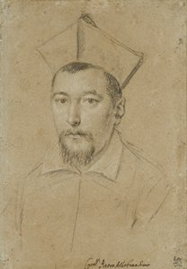 Retrato del Cardenal Pietro Aldobrandini, principios del siglo XVII