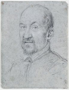 Retrato de un eclesiástico de Ottavio Mario Leoni
