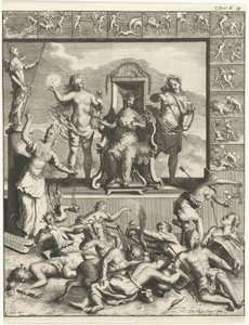 Los doce trabajos de Hércules representación alegórica de Ottmar Elliger (II)