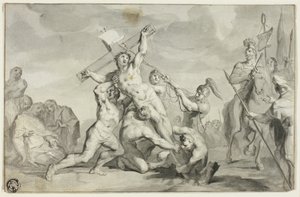El levantamiento de la Cruz de Ottmar Elliger the Younger